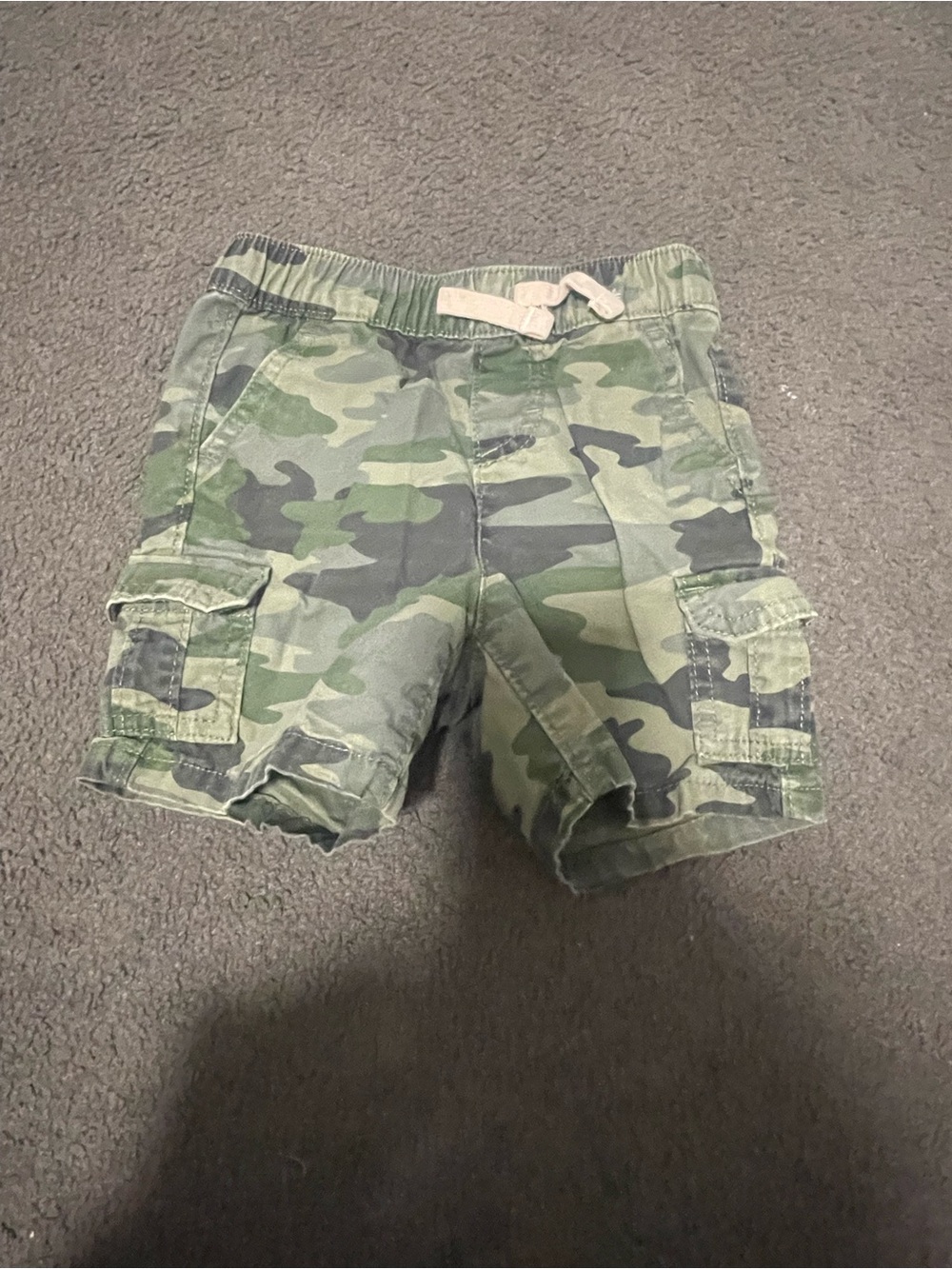 Camo Cargo Kids Shorts